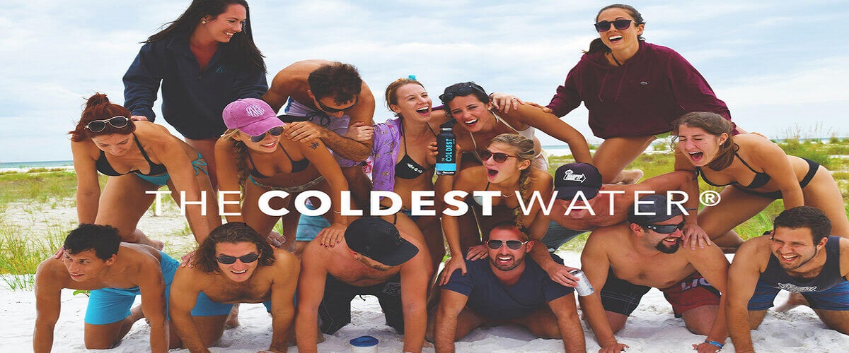 The Coldest Water Promotional Banner